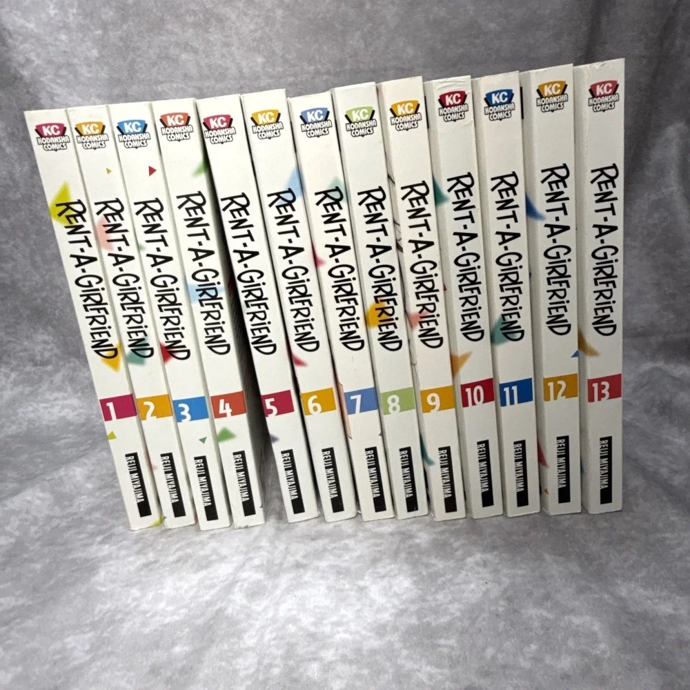 Rent-A-Girlfriend Manga English Volumes 1-13‎ Kodansha Comics Reiji Miyajima EUC